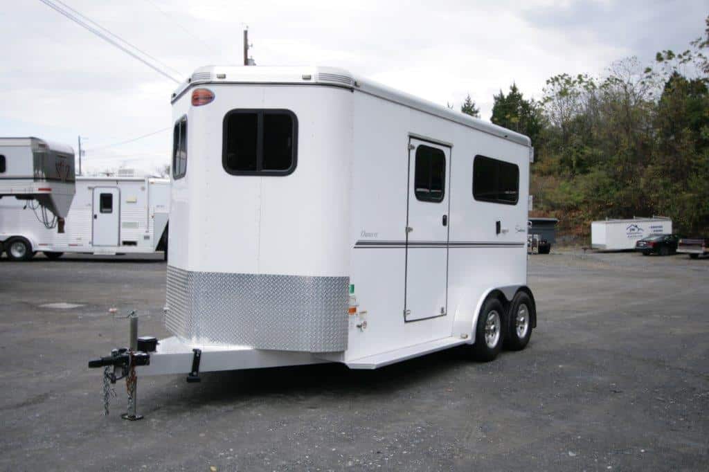 2014SUNDOWNERCHARTERSE2HORSEBUMPERPULLHORSETRAILER Wasko's Inc.